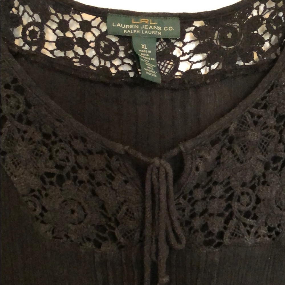 Black Ralph Lauren blouse